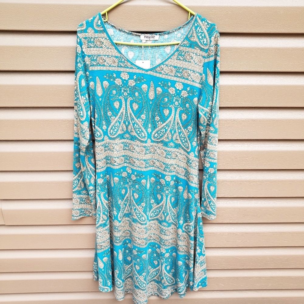 Women's Scoop Neck Long Sleeve Casual Pr